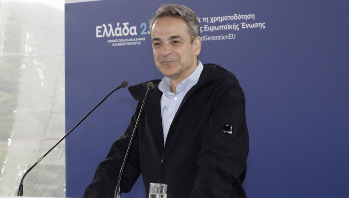 Κ. Μητσοτάκης στα εγκαίνια του αυτοκινητόδρομου Ε65:  Σήμερα τα εργοτάξια δίνουν τη θέση τους σε έτοιμα έργα