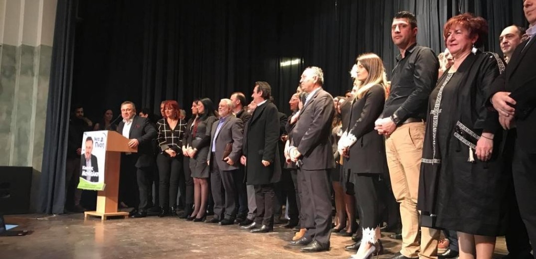Δήμος Κορδελιού-Ευόσμου: Πρόγραμμα και υποψηφίους παρουσίασε ο Κλεάνθης Μανδαλιανός