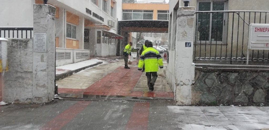 Σε ετοιμότητα για την αντιμετώπιση της κακοκαιρίας παραμένει η δημοτική αστυνομία Θεσσαλονίκης