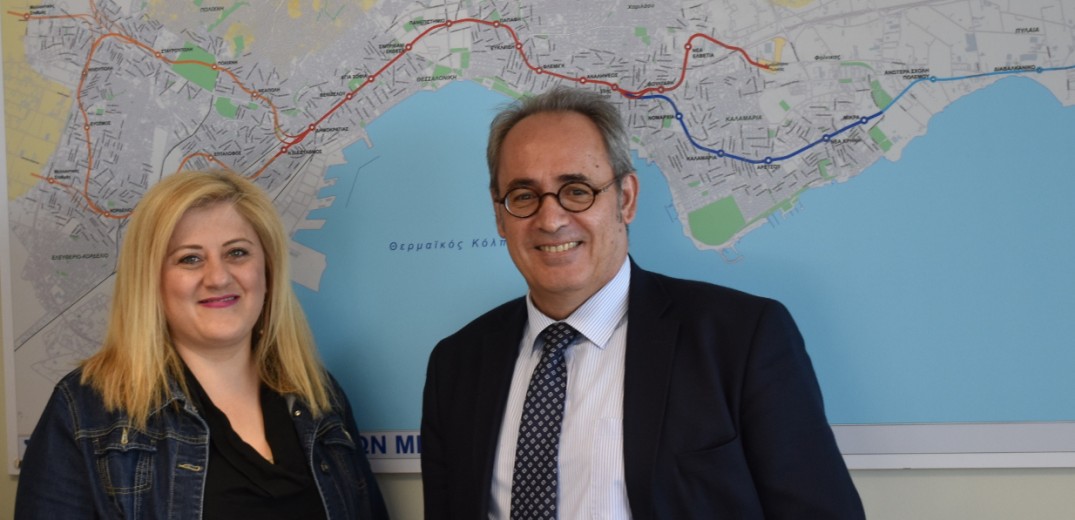  Για την επέκταση του Μετρό στη δυτική Θεσσαλονίκη συζήτησαν η Σ. Φραγκοπούλου και ο Γ. Μυλόπουλος