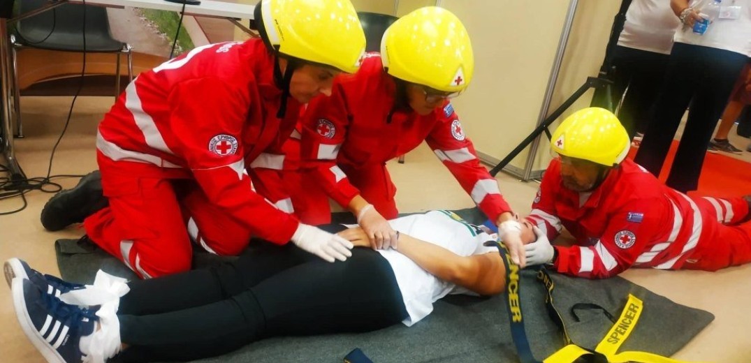 Πώς σώζει ζωές σε περίπτωση σεισμού ο Ερυθρός Σταυρός - Επίδειξη στην 84η ΔΕΘ