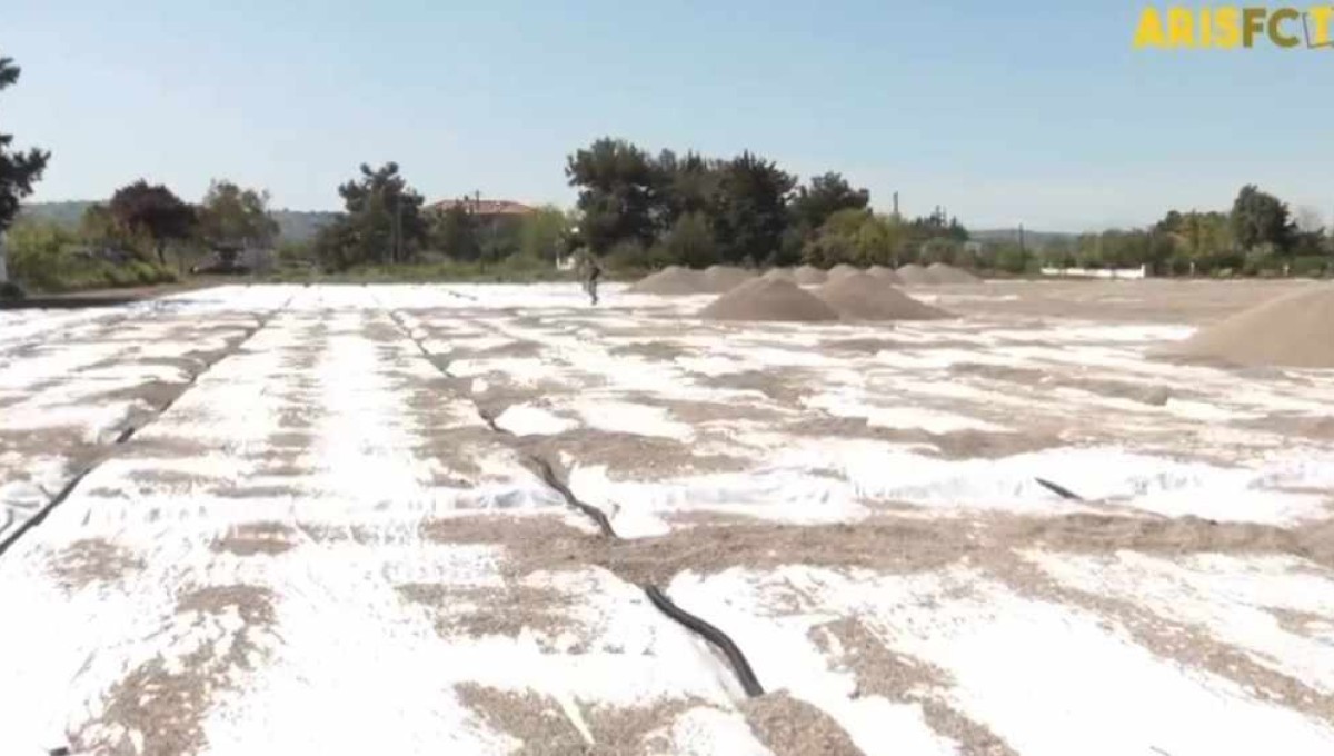 Άρης: Στην τελική ευθεία οι εργασίες για την επέκταση των εγκαταστάσεων στο Ν. Ρύσιο (βίντεο)