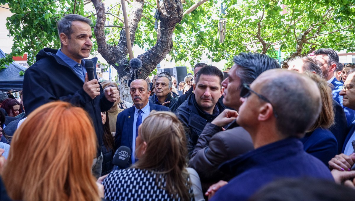 Κυρ. Μητσοτάκης: Η ΝΔ πρέπει να παραμείνει πολιτικά κυρίαρχη το βράδυ της 9ης Ιουνίου