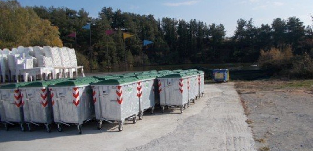 Επεκτείνεται το δίκτυο κάδων απορριμμάτων στο Δήμο Θέρμης