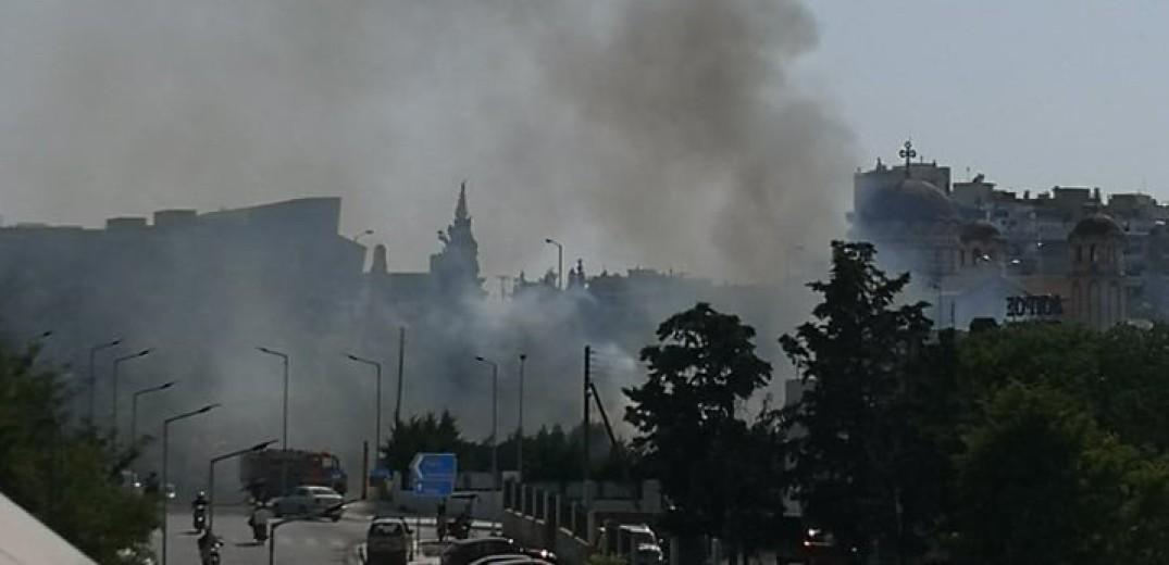 Θεσσαλονίκη: Υπό έλεγχο η φωτιά στην περιοχή Αλλατίνη (Βίντεο, Φωτ.)