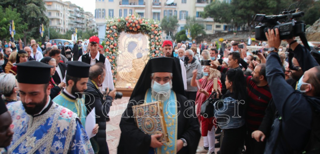 Άγιος Δημήτριος: Η εικόνα της Παναγίας Πορταΐτισσας ήρθε, τα μέτρα έφυγαν...