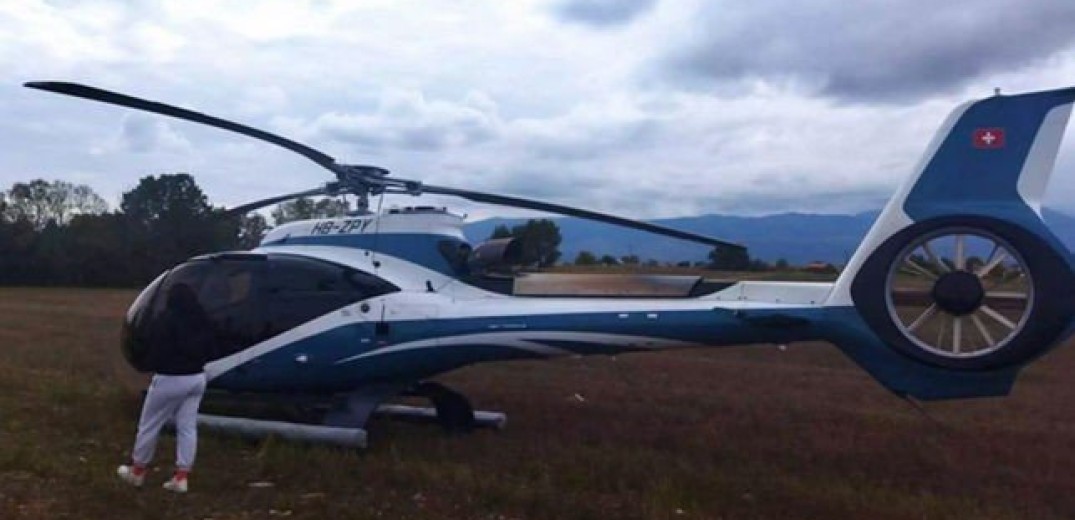 Ελικόπτερο πήγαινε από τη Ρόδο στην Κέρκυρα και κατέληξε σε χωράφι της Κοζάνης (βίντεο)