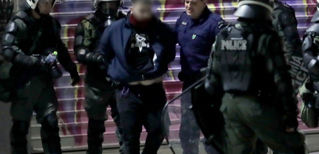 Δεκαπέντε συλλήψεις για τα επεισόδια στη Θεσσαλονίκη