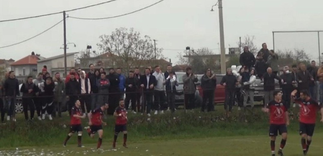Κατερίνη: Το βίντεο από τους πυροβολισμούς σε ερασιτεχνικό αγώνα ποδοσφαίρου