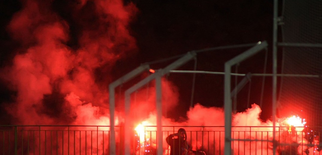 Πανηγυρισμοί στην Καλαμαριά για τη νίκη επί του Ηρακλή (photo)