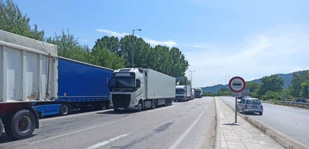 Ομαλοποιείται η κατάσταση στον Προμαχώνα μετά την κινητοποίηση από Βούλγαρους οδηγούς φορτηγών