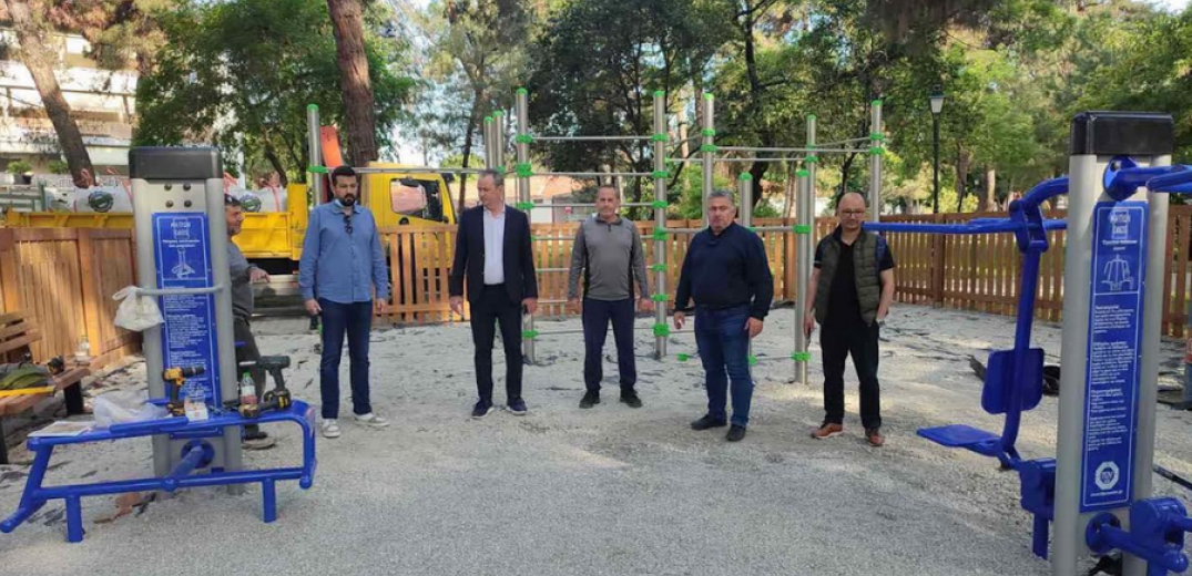 Δήμος Κατερίνης: Το πρώτο υπαίθριο γυμναστήριο στο Δημοτικό Πάρκο