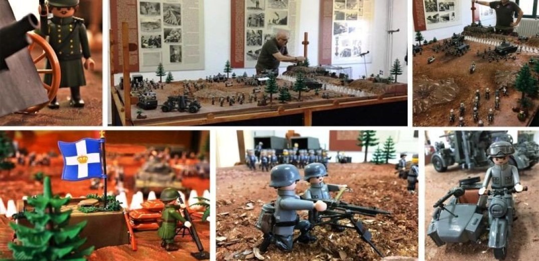 Σέρρες: Η Μάχη των Οχυρών Ρούπελ, σ’ ένα εντυπωσιακό διόραμα με playmobil