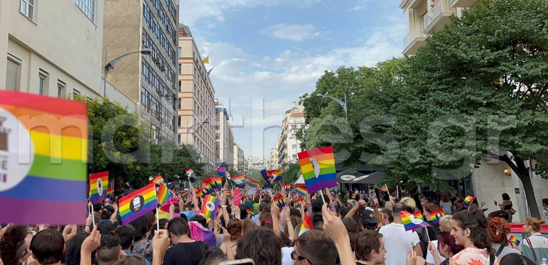 10ο Thessaloniki Pride: Η Θεσσαλονίκη γιορτάζει με χρώμα και κέφι την αγάπη και την αποδοχή (βίντεο, φωτ.)
