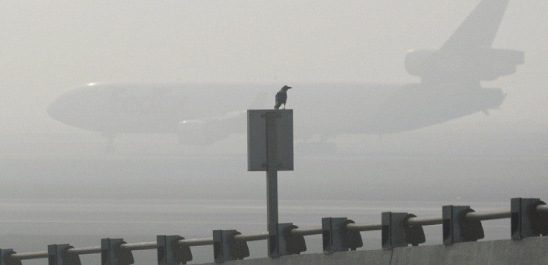Προβλήματα στο αεροδρόμιο &quot;Μακεδονία&quot; λόγω της ομίχλης