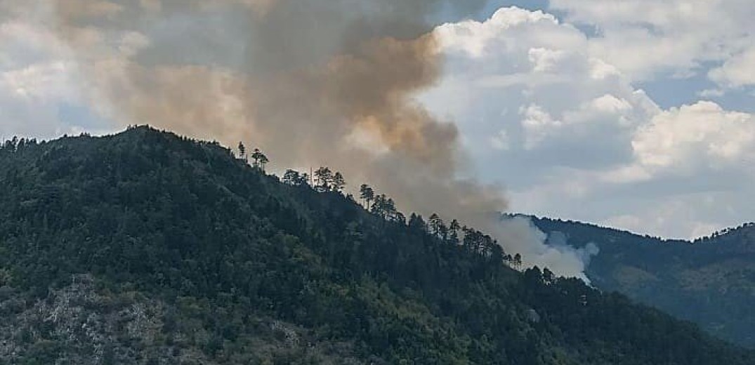 Ηράκλειο: Φωτιά και πάλι στο δάσος της Κέρης