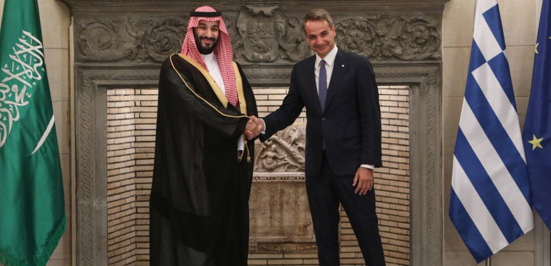 Υπογράφηκε η συμφωνία για το East to Med data Corridor μετά τη συνάντηση Μητσοτάκη-διαδόχου του θρόνου της Σαουδικής Αραβίας