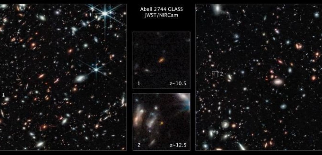 James Webb: Ανακάλυψε δύο από τους παλαιότερους, μακρινούς και απρόσμενα φωτεινούς γαλαξίες