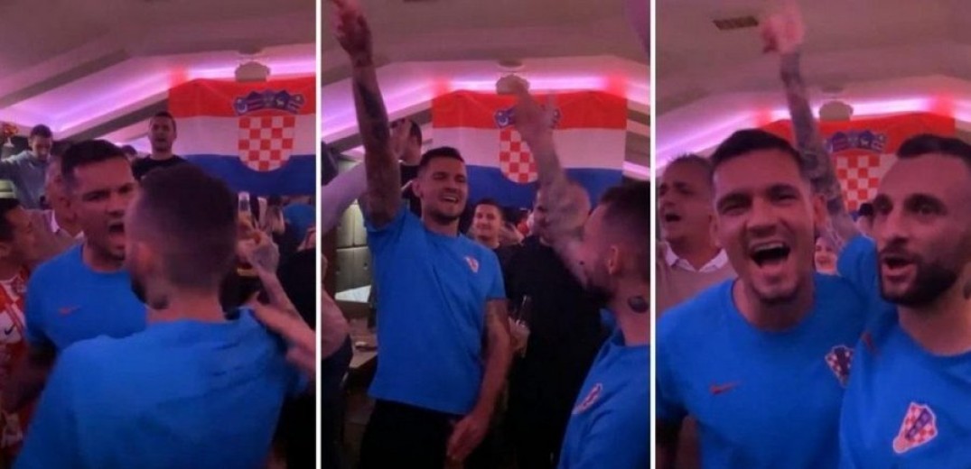 Μουντιάλ: Κροάτες ποδοσφαιριστές πανηγύριζαν υπό τους ήχους ναζιστικού ύμνου (βίντεο)