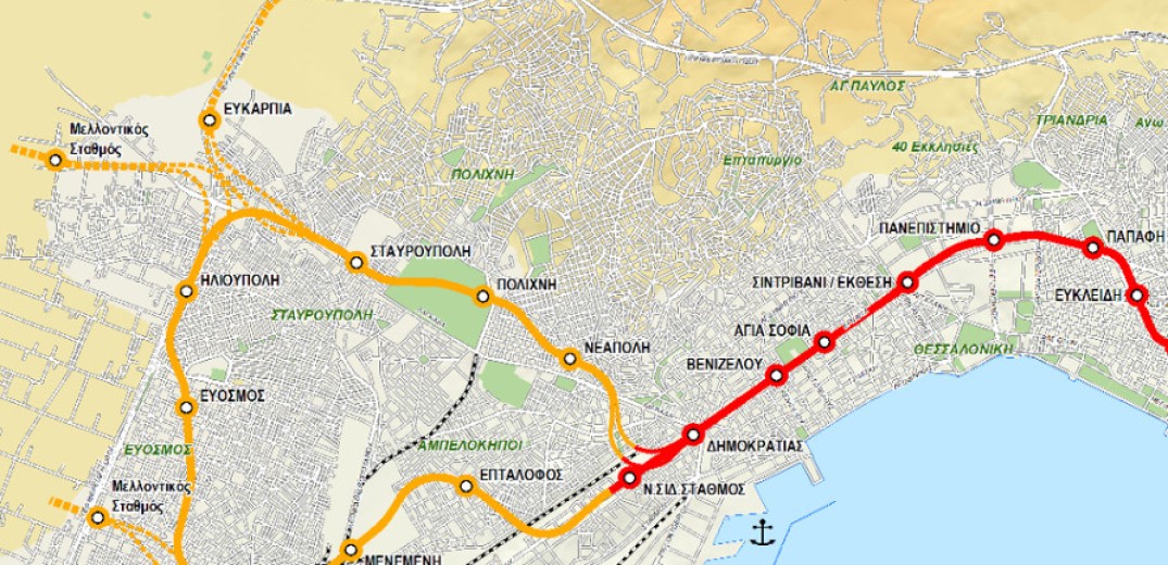 Mετρό Θεσσαλονίκης: Στην ΑΚΤΩΡ οι πρόδρομες εργασίες της Δυτικής Επέκτασης