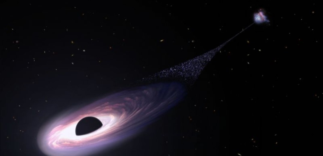 Μια υπερμεγέθης μαύρη τρύπα «δραπέτης» εντoπίστηκε από το τηλεσκόπιο Hubble - «Kάτι τέτοιο δεν έχουμε δει ποτέ πουθενά στο σύμπαν»