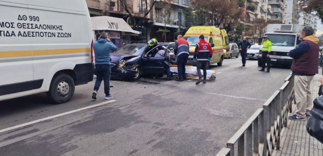  Θεσσαλονίκη: Τραγωδία στην Τσιμισκή - Κατέληξε ο τραυματίας του τροχαίου (βίντεο, φωτ.)