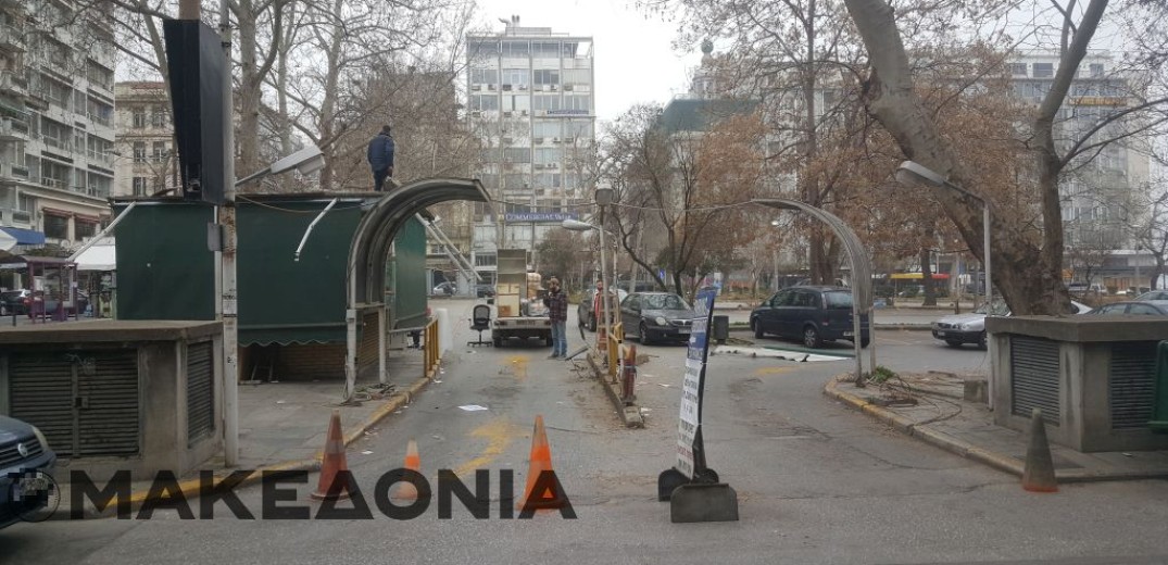 Τα &quot;κλειδιά&quot; της Πλατείας Ελευθερίας παραλαμβάνει σήμερα ο δήμος Θεσσαλονίκης (φωτογραφίες)