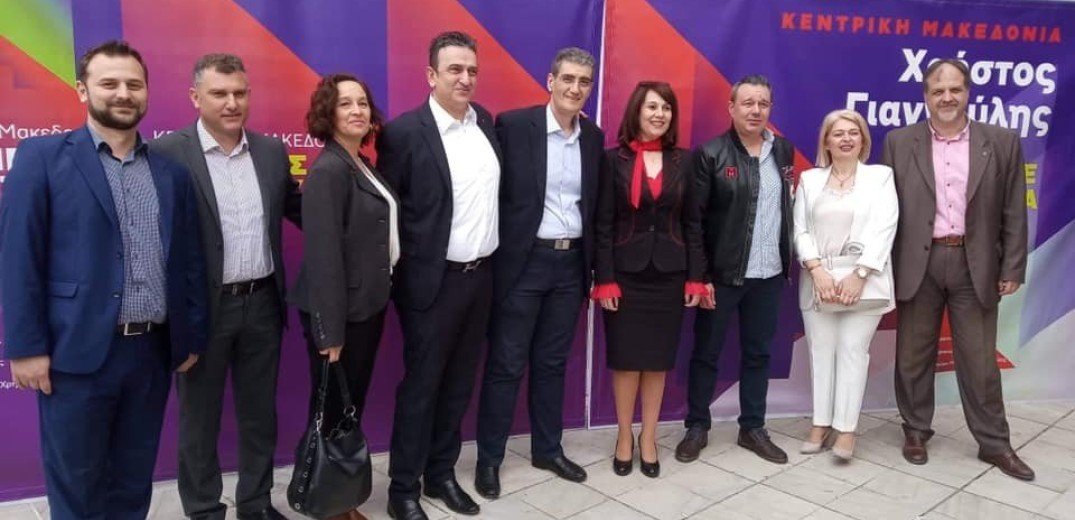 Oι οκτώ υποψήφιοι του Χ. Γιαννούλη στην Πέλλα 