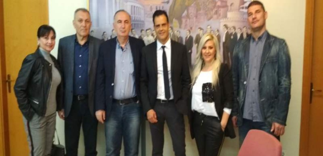 Συνάντηση του υποψηφίου δημάρχου Παύλου Μελά, Γ. Λίλτση με τον πρόεδρο του Οδοντιατρικού Συλλόγου Θεσσαλονίκης 