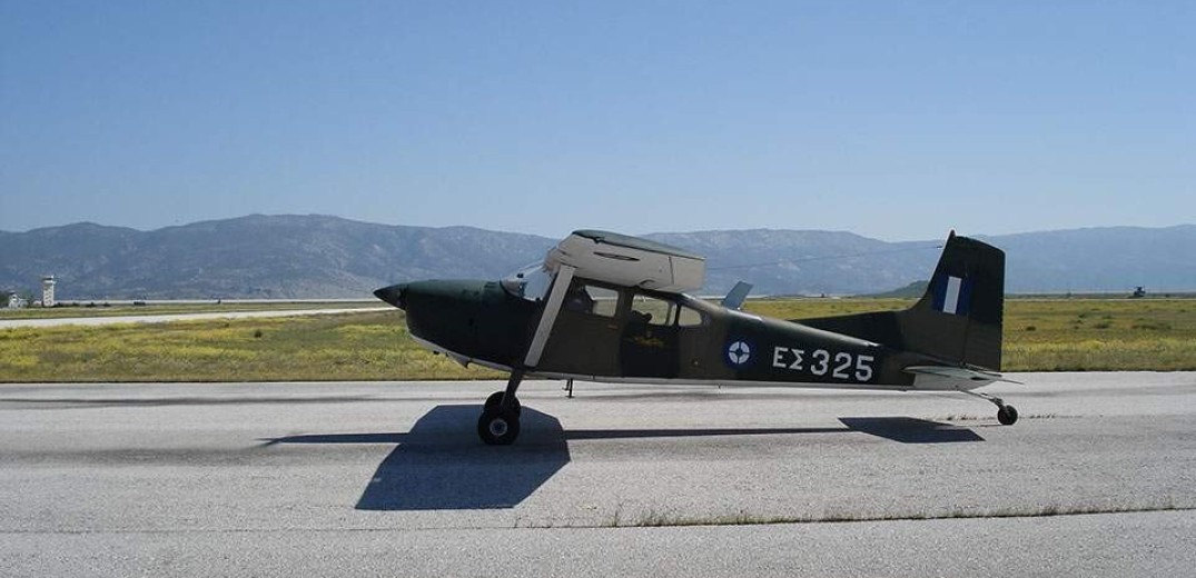 Ανετράπη αεροσκάφος της Σχολής Αεροπορίας Στρατού στην Ημαθία 
