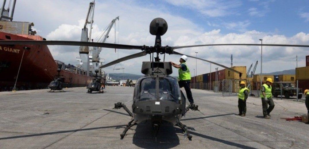 Έφθασαν στην Ελλάδα 70 ελικόπτερα αναγνώρισης OH-58D Kiowa Warrior και 1 μεταφορικό CH - 47 Chinook