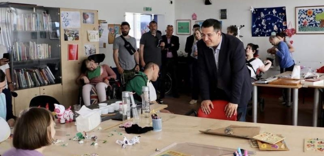 Α. Τζιτζικώστας: «Στην Εταιρεία Σπαστικών Βορείου Ελλάδος χτυπάει η καρδιά της αλληλεγγύης»