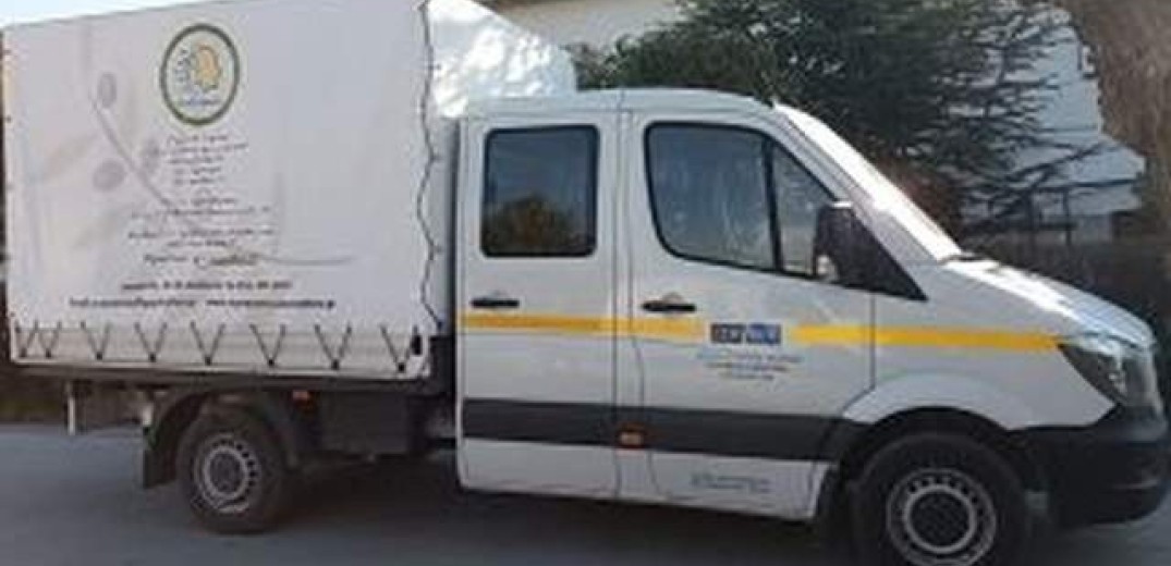 Φορτηγό στη Μονάδα Πρασίνου του Ψυχιατρικού Νοσοκομείου Θεσσαλονίκης δώρισε το ΙΣΝ