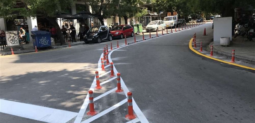 Θεσσαλονίκη: Κυκλοφοριακές παρεμβάσεις του δήμου σε κεντρικούς δρόμους (φωτ.)