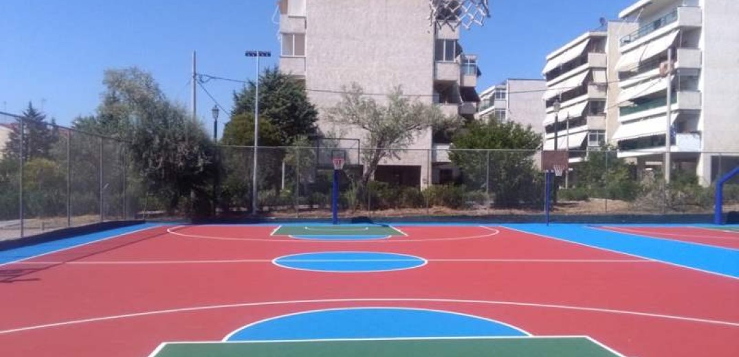  Αναβαθμίστηκαν έξι ανοιχτά γήπεδα μπάσκετ στο Δήμο Παύλου Μελά