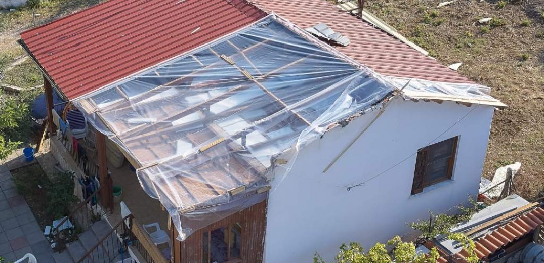 Σπίτια χωρίς στέγες στο δήμο Ν. Προποντίδας - Πάνω από 500 αιτήσεις για αποζημίωση