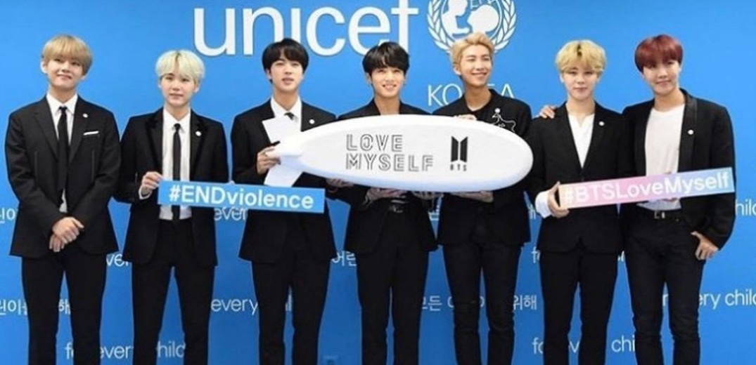 Το συγκρότημα BTS και η UNICEF μαζί κατά του εκφοβισμού 