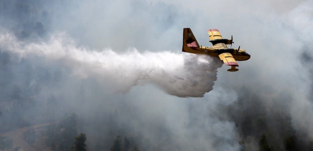 Βόλος: Πυρκαγιά στα ορεινά του Αλμυρού- Δεν κινδυνεύουν κατοικημένες περιοχές