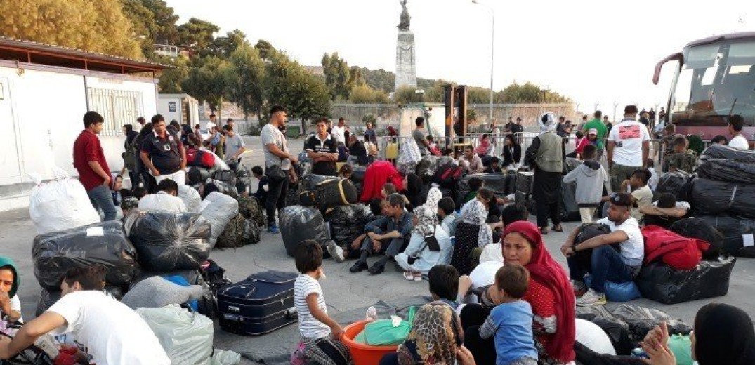 Από τη Μυτιλήνη στη Νέα Καβάλα του Κιλκίς 1.500 πρόσφυγες