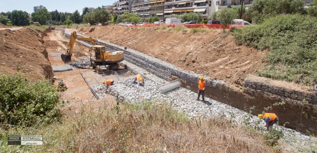 Θεσσαλονίκη: Αντιπλημμυρικά έργα ύψους 2,4 εκατ. ευρώ στο Ρέμα Κυψέλη στην Πυλαία