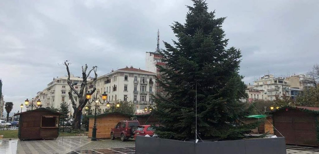 Σε χριστουγεννιάτικους ρυθμούς το κέντρο της Θεσσαλονίκης