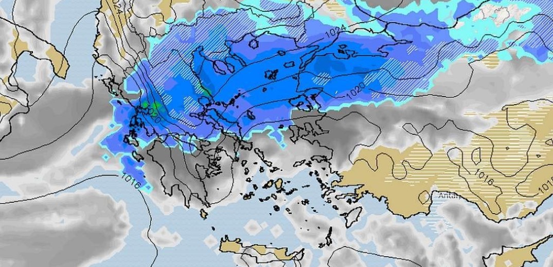Βαλκανικό μέτωπο κακοκαιρίας θα σαρώσει τη χώρα με βροχές, χιόνια και αρκετό κρύο 