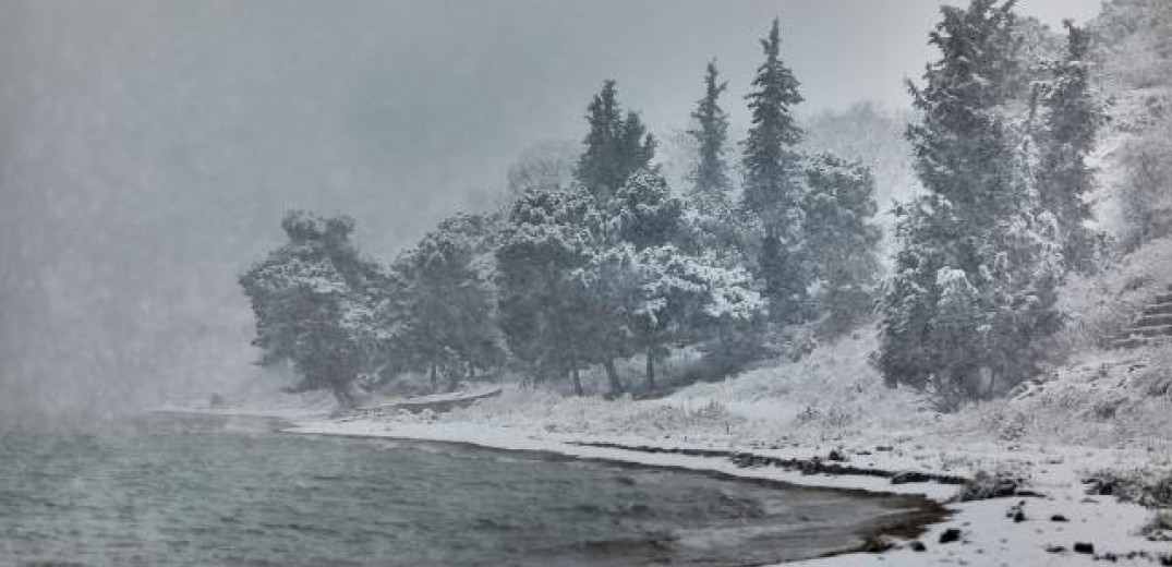  Χιόνια στη Χαλκιδική φέρνει η «Ζηνοβία»
