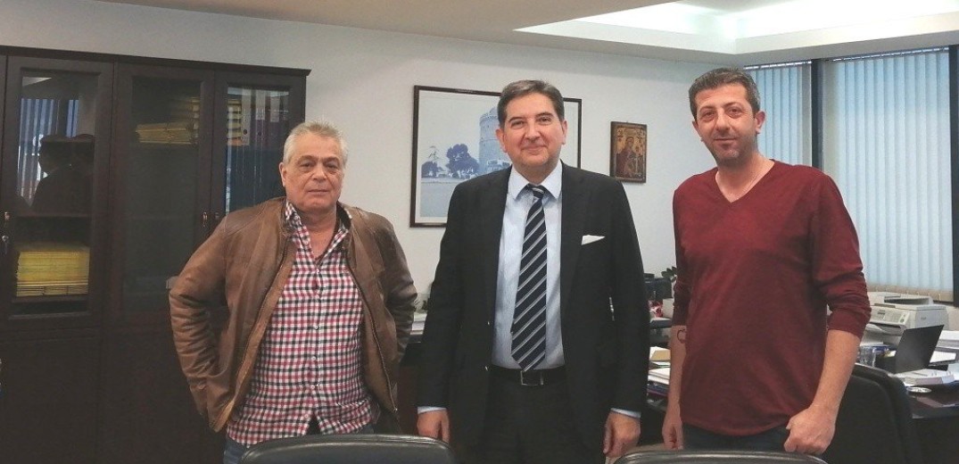 Θεσσαλονίκη: Τα γραφεία του ΟΑΣΘ επισκέφθηκε ο πρόεδρος του ΕΚΘ