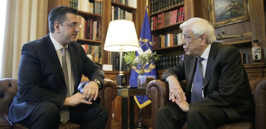 Με τον Απόστολο Τζιτζικώστα συναντήθηκε ο πρόεδρος της Δημοκρατίας Προκόπης Παυλόπουλος