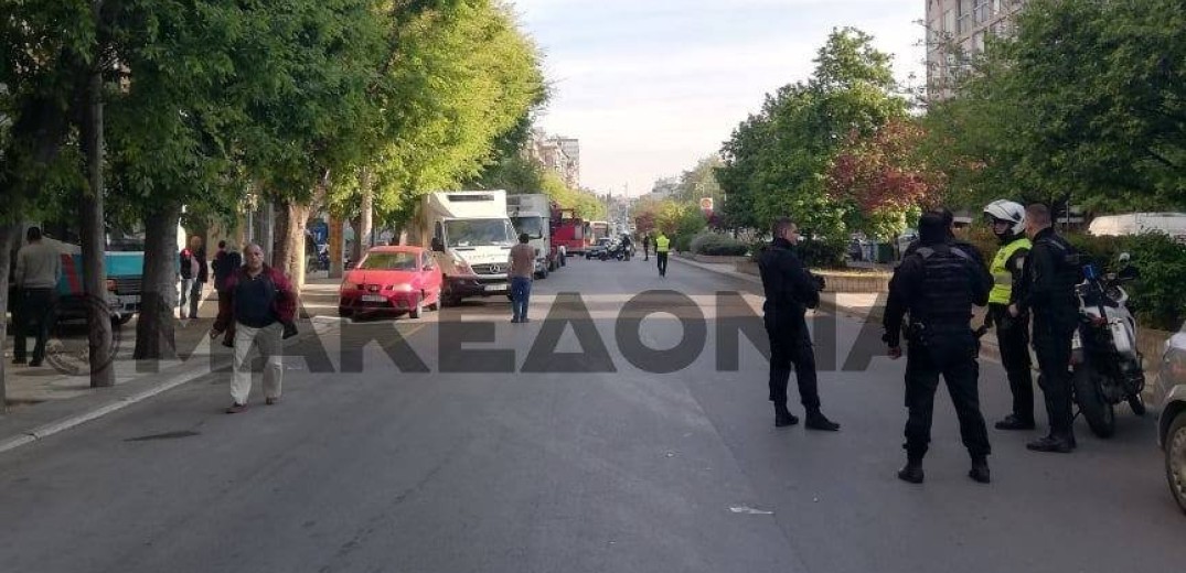Θεσσαλονίκη: Αυτοκίνητο παρέσυρε πεζή στο κέντρο της πόλης (Φωτ.)