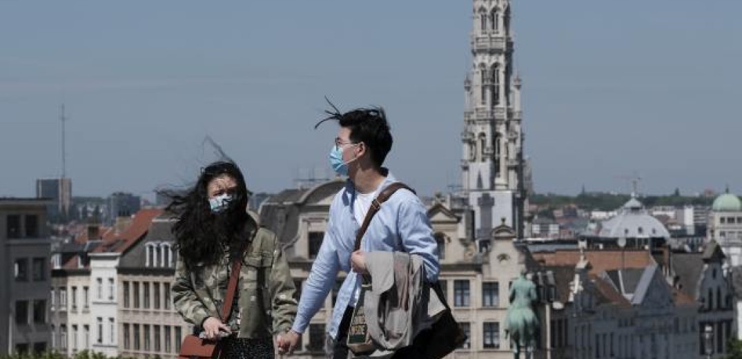 Βέλγιο - Κορονοϊός: Υποχρεωτική η μάσκα σε εξωτερικούς χώρους στις Βρυξέλλες