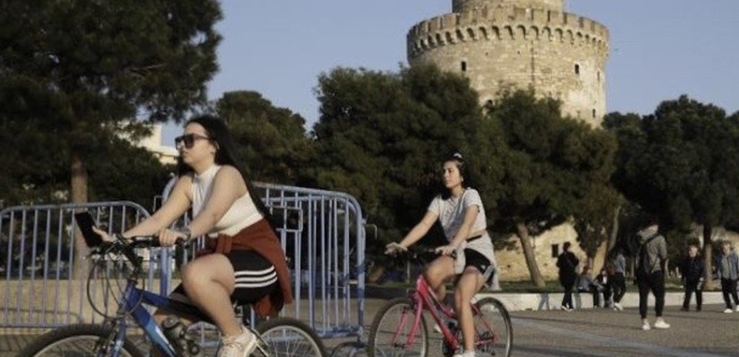 Ποδήλατα… σε δράση για τρεις ημέρες στην παραλία της Θεσσαλονίκης