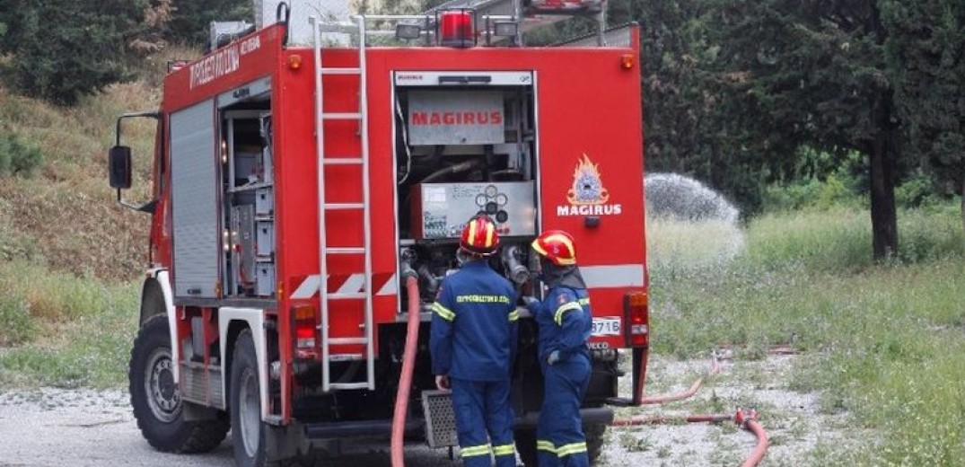Κιλκίς:  Υπό μερικό έλεγχο η πυρκαγιά στο δάσος του Σκρα