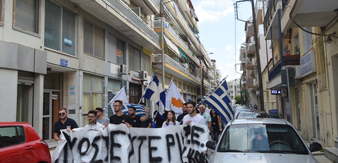 Κομοτηνή: Όχι στο παράνομο άνοιγμα των Βαρωσίων φώναξαν οι Κύπριοι φοιτητές